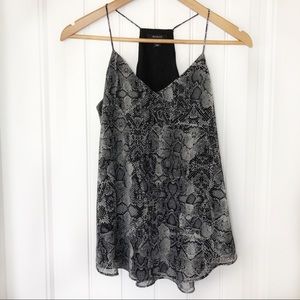 RW&CO snakeskin tank top - size XS